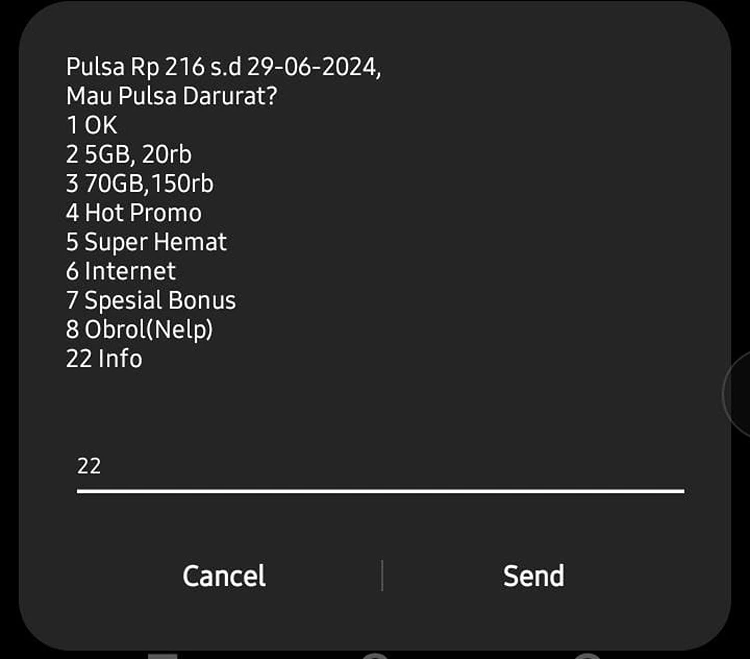 Beli paket data Indosat 