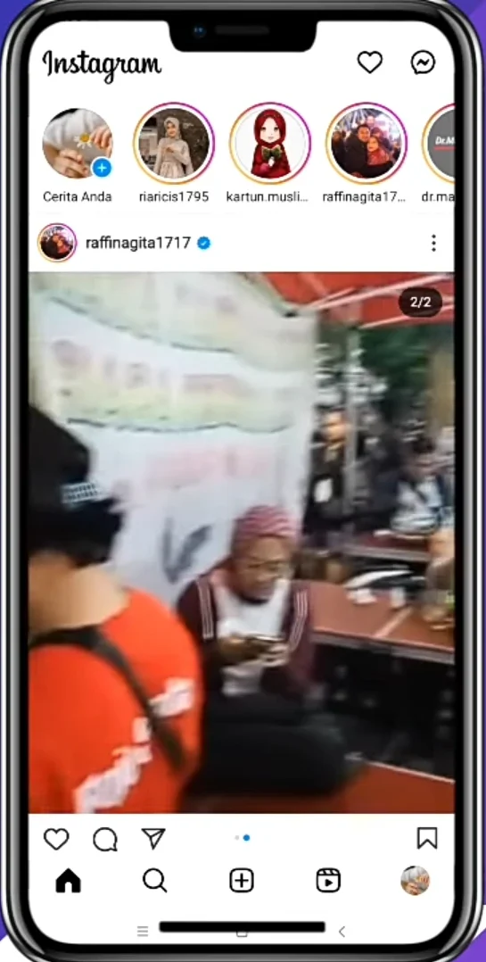 aplikasi instagram.