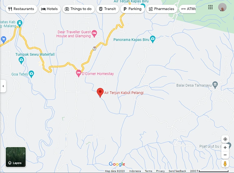 Rute Menuju Tempat Wisata